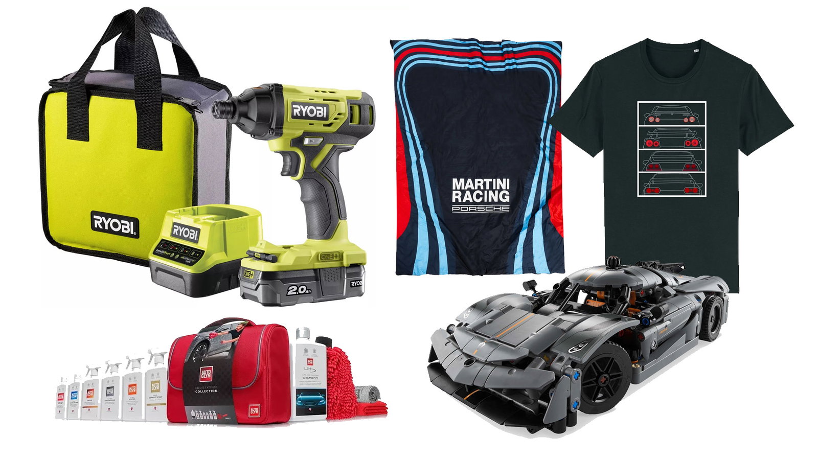 A variety of Christmas gifts